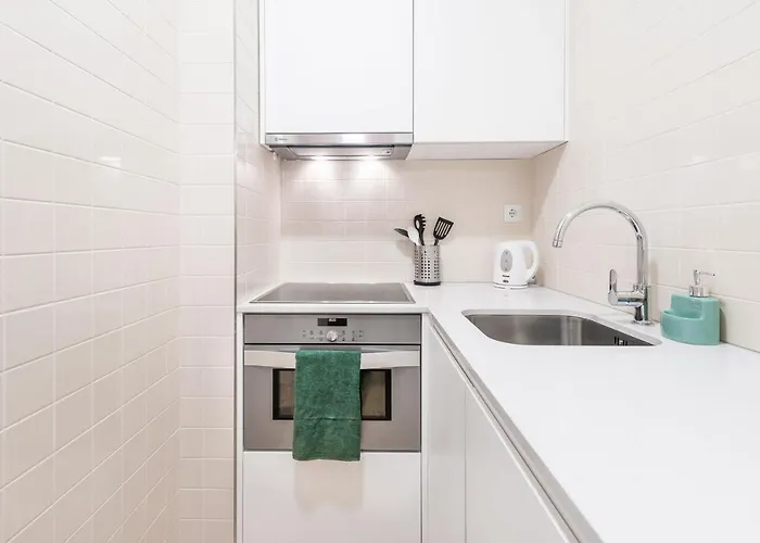 Lejlighed Lovelystay - 1br Flat W Ac And Balcony By Aliados